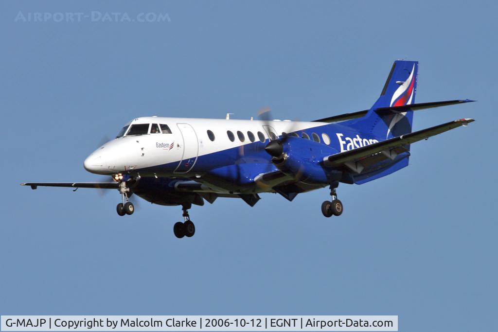 G-MAJP, 1994 British Aerospace Jetstream 41 C/N 41039, British Aerospace Jetstream 41, Newcastle Airport, October 2006.
