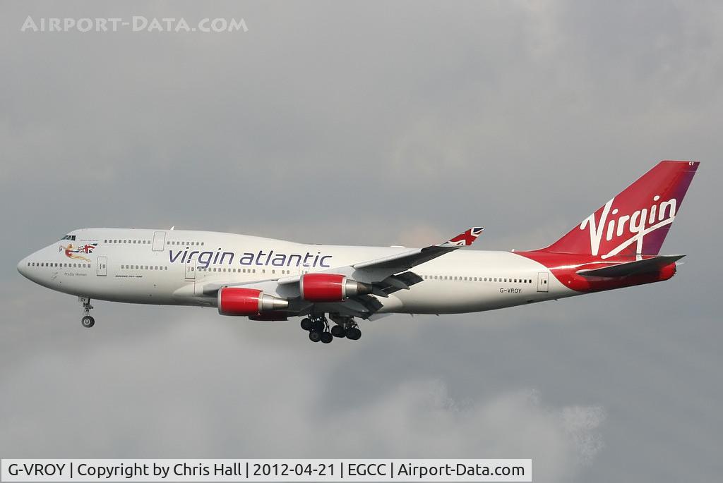 G-VROY, 2001 Boeing 747-443 C/N 32340, Virgin Atlantic