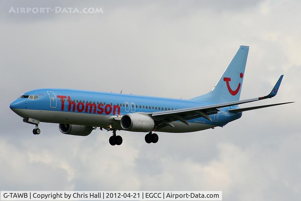 G-TAWB, 2012 Boeing 737-8K5 C/N 37242, Thomson