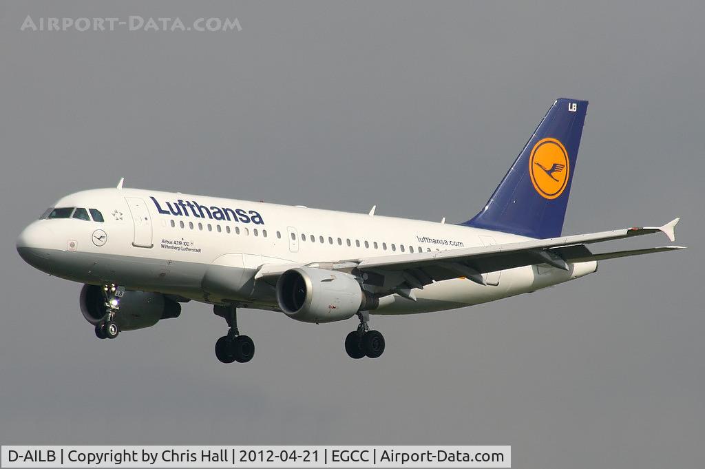 D-AILB, 1996 Airbus A319-114 C/N 610, Lufthansa