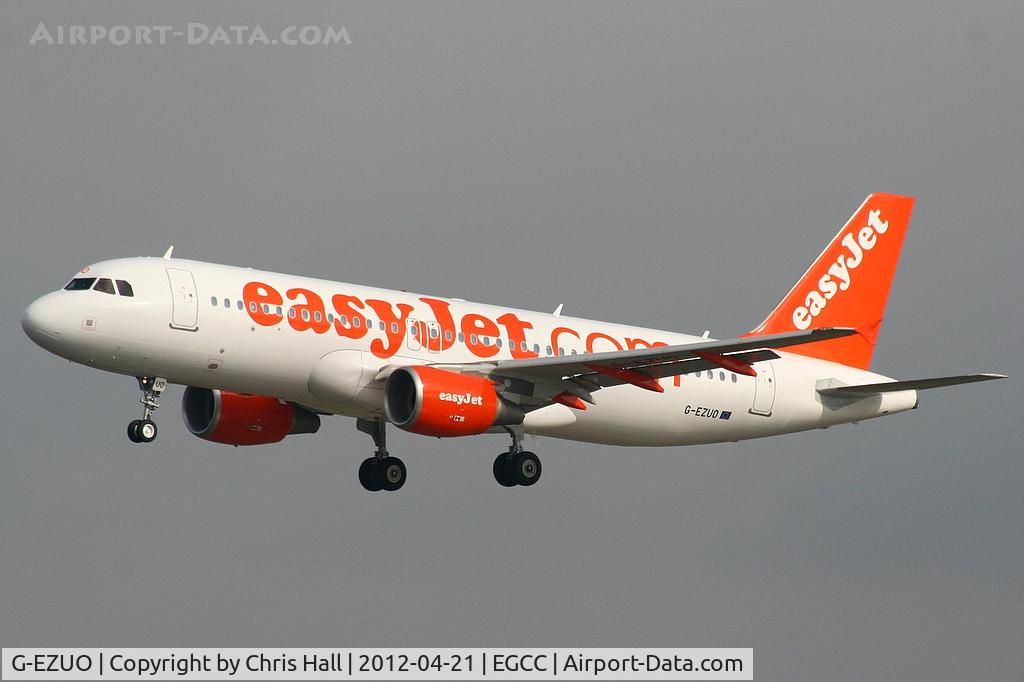 G-EZUO, 2012 Airbus A320-214 C/N 5052, easyJet