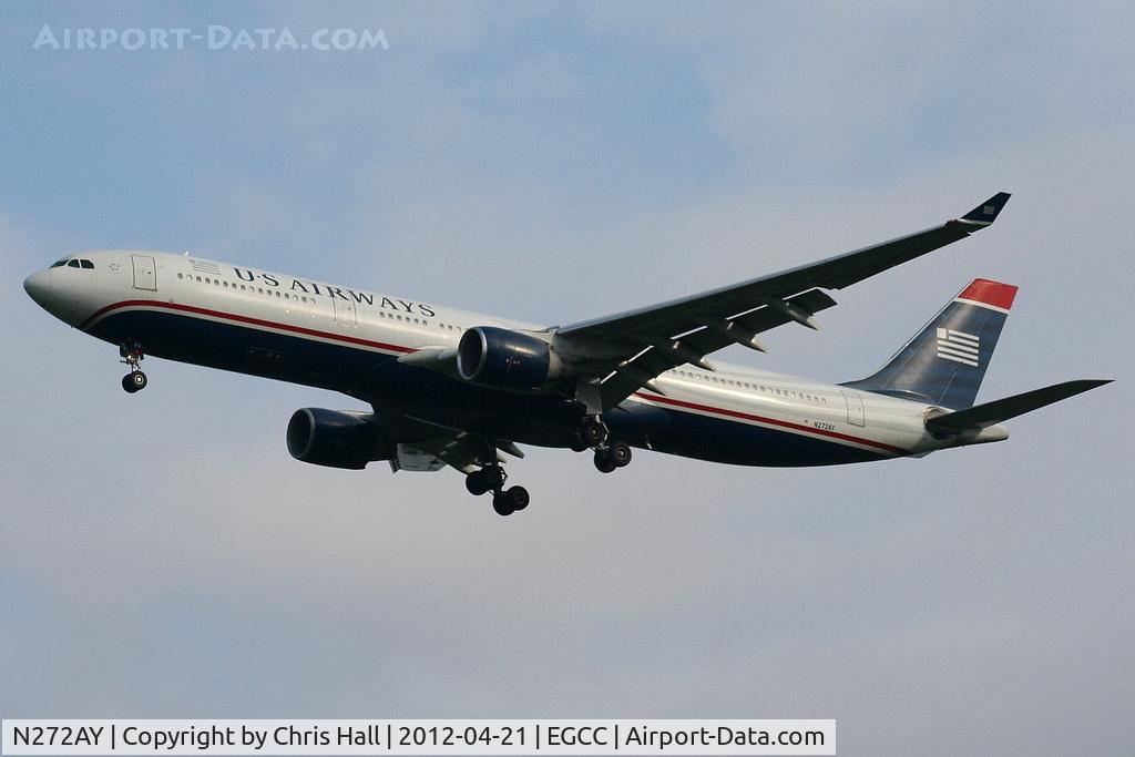 N272AY, 2000 Airbus A330-323 C/N 333, US Airways