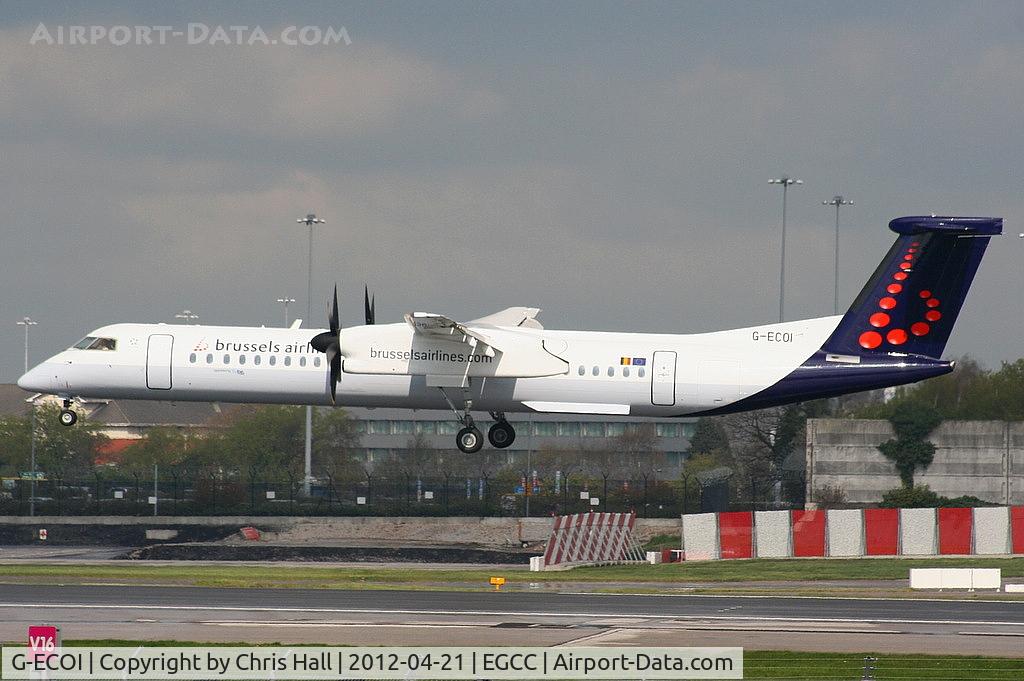 G-ECOI, 2008 De Havilland Canada DHC-8-402Q Dash 8 C/N 4224, on a 2 year 