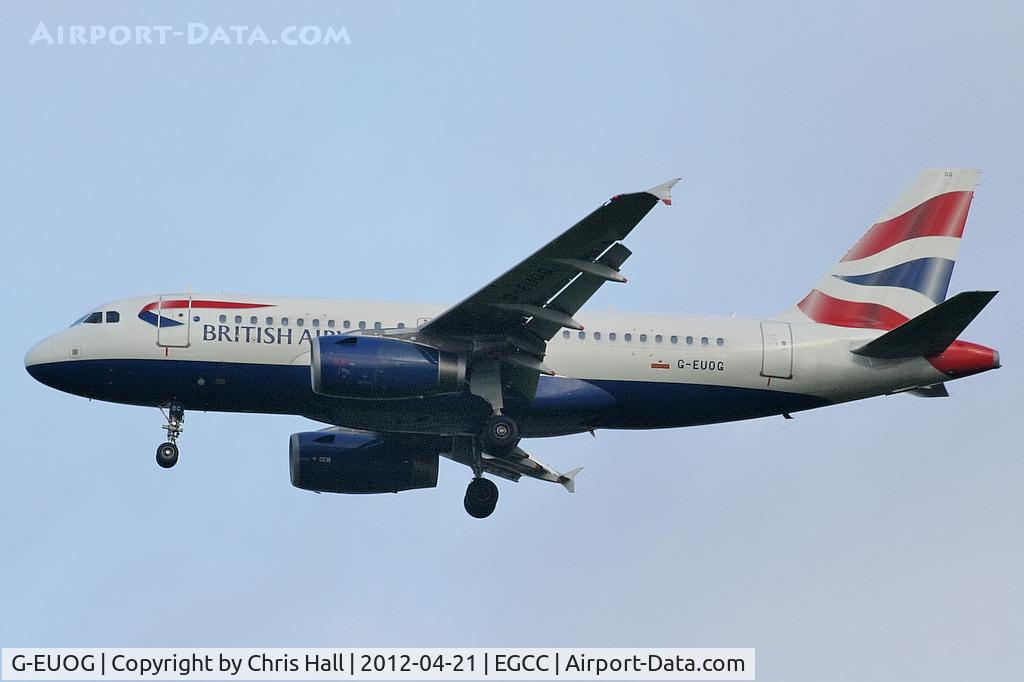 G-EUOG, 2001 Airbus A319-131 C/N 1594, British Airways