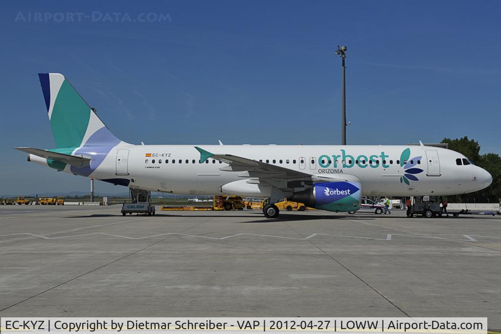 EC-KYZ, 2008 Airbus A320-214 C/N 3758, Orbest Airbus 320