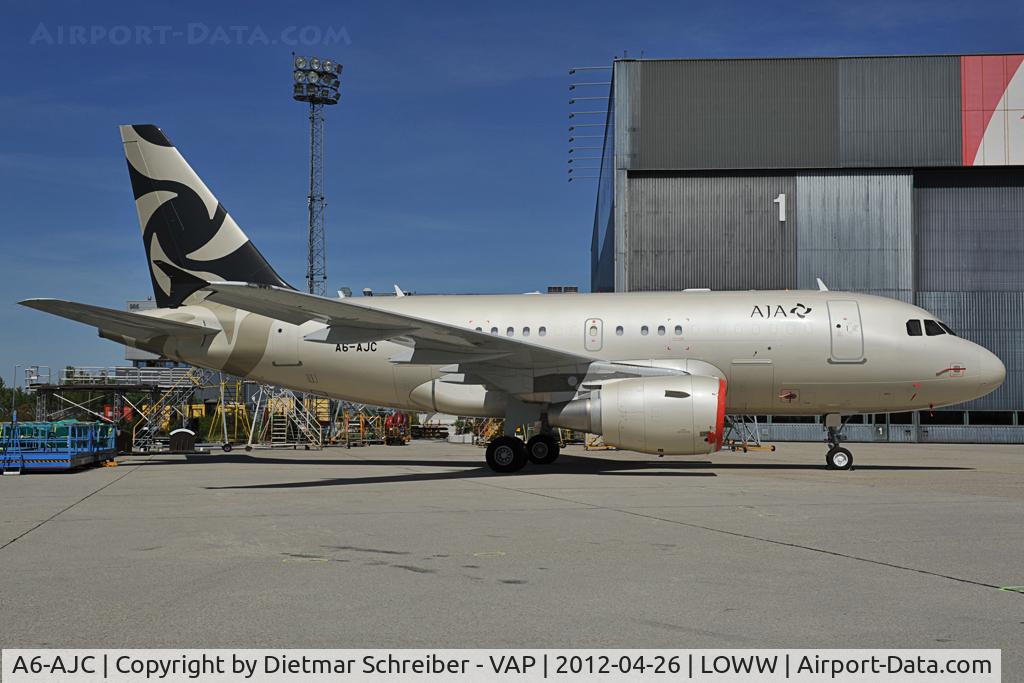 A6-AJC, 2009 Airbus ACJ318 (A318-112/CJ) C/N 3985, Al Jaber Aviation Airbus 318