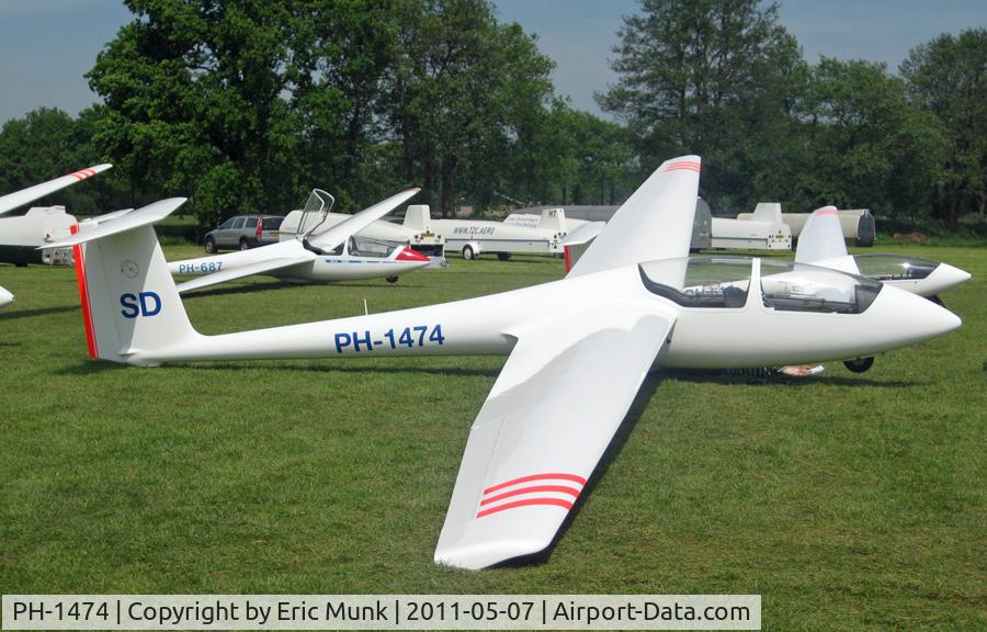 PH-1474, 1985 Schleicher ASK-21 C/N 21239, ACS ask21 at SOD2011
EX I-ILPO