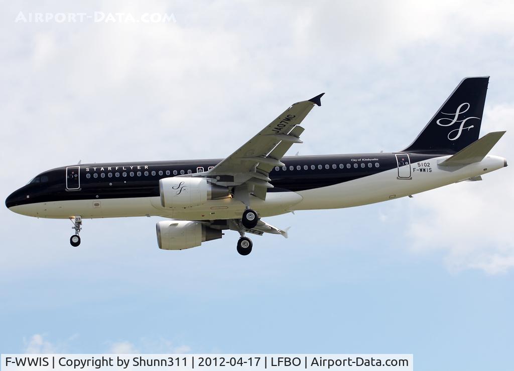 F-WWIS, 2012 Airbus A320-214 C/N 5102, C/n 5102 - To be JA06MC