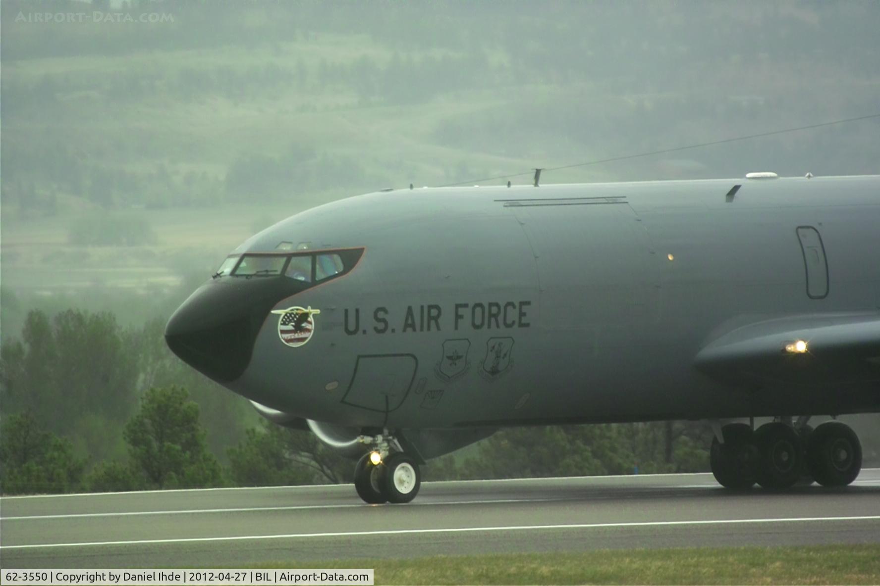 62-3550, 1962 Boeing KC-135R Stratotanker C/N 18533, KC-135  A rare sight KBIL