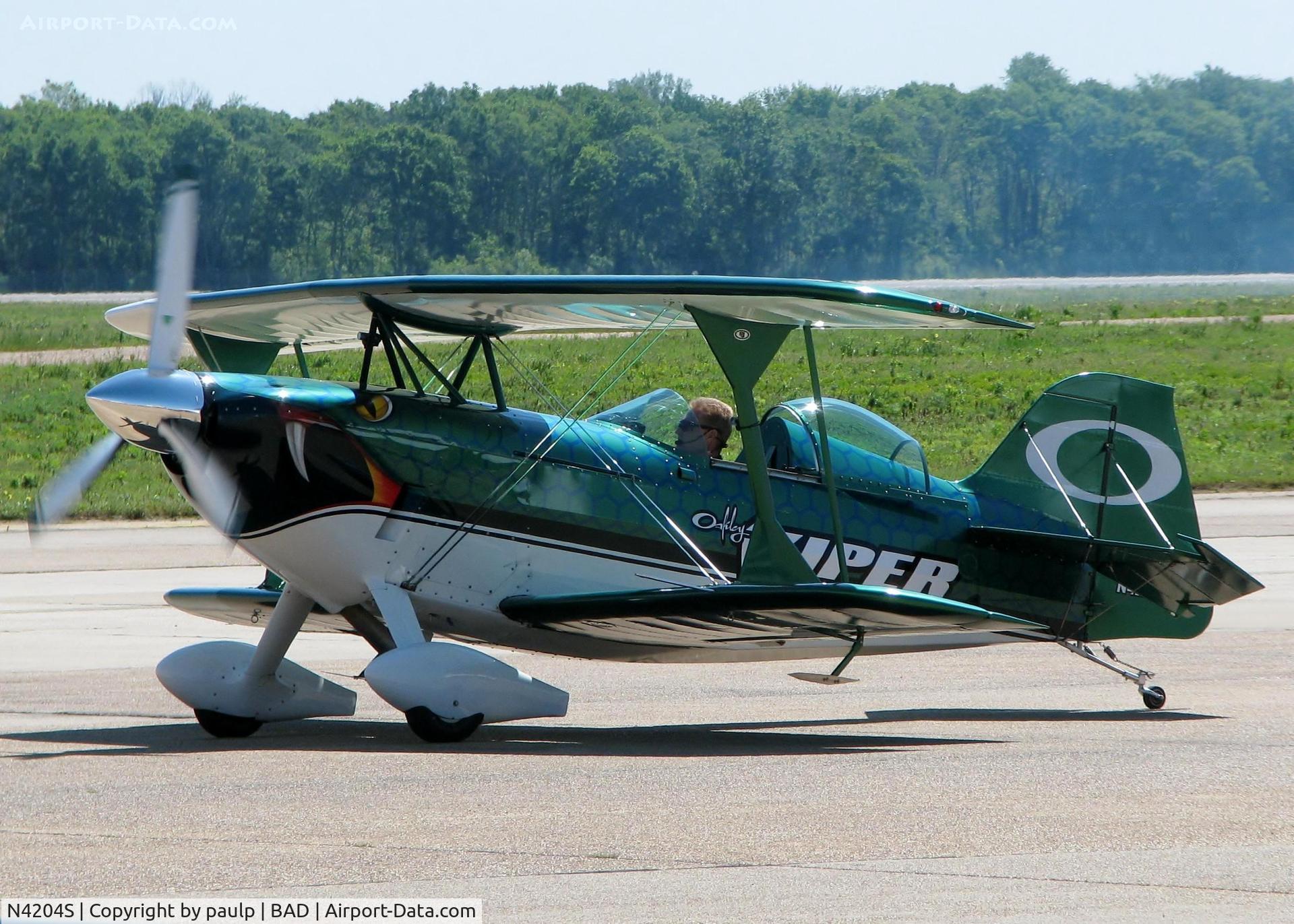 N4204S, 1981 Pitts S-1S Special C/N 025, At Barksdale Air Force Base.