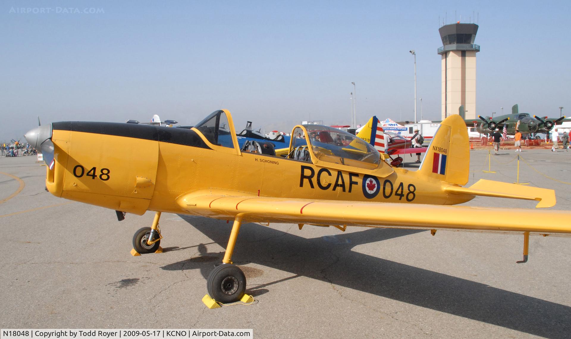 N18048, 1956 De Havilland Canada DHC-1B-2-S5 Chipmunk Mk2 C/N 186-224, Chino Airshow 2009
