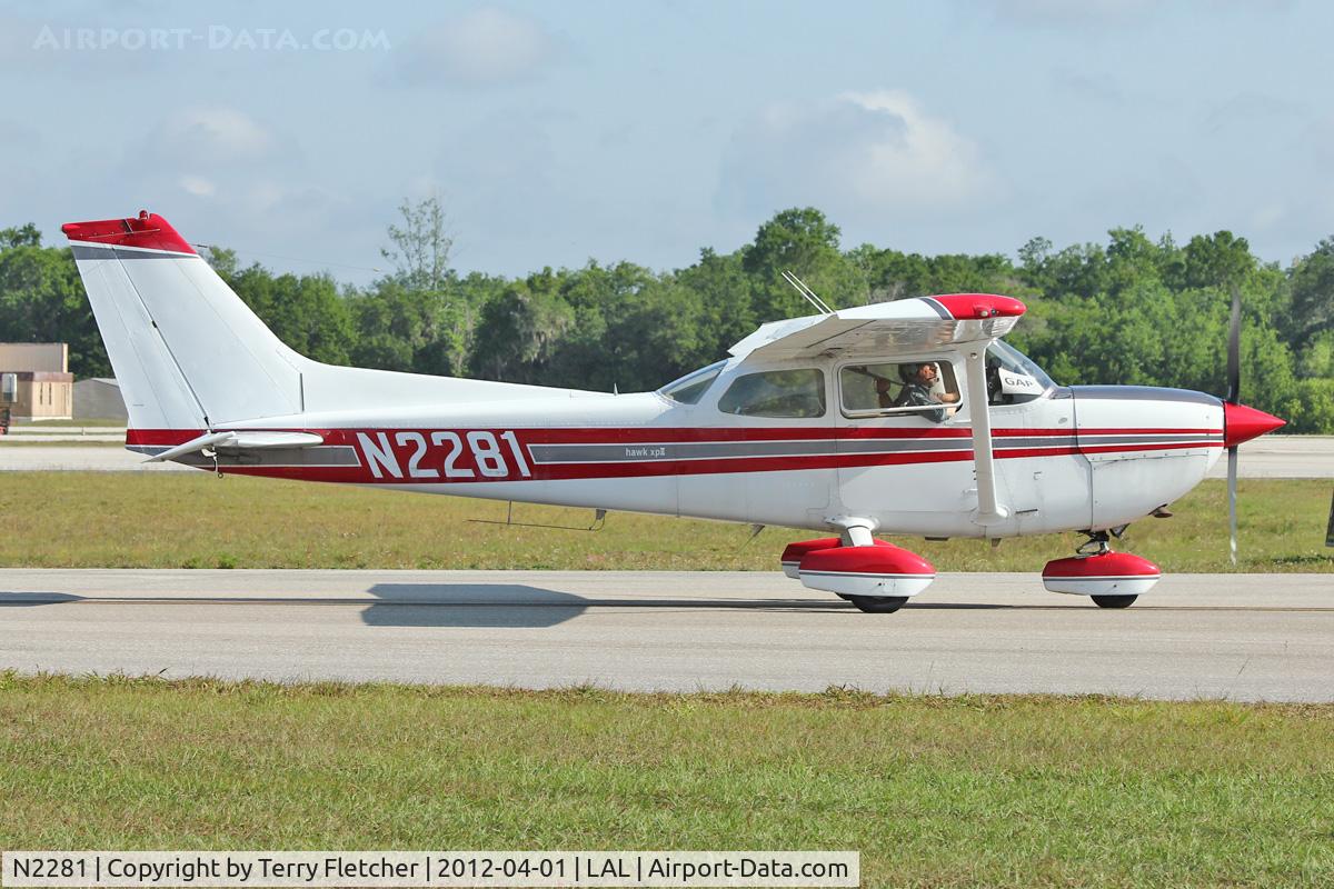 N2281, 1979 Cessna R172K Hawk XP C/N R1723129, At 2012 Sun N Fun