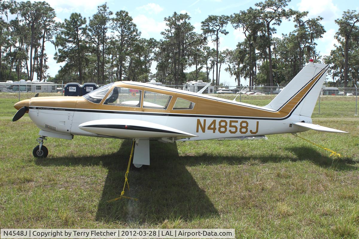 N4548J, 1968 Piper PA-28R-180 Cherokee Arrow C/N 28R-30409, At 2012 Sun N Fun
