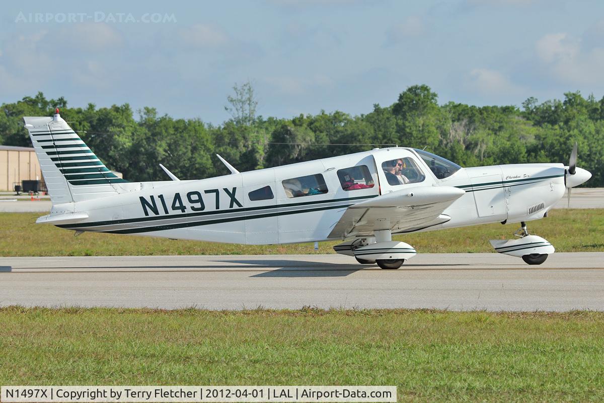 N1497X, 1975 Piper PA-32-260 Cherokee Six C/N 32-7500038, At 2012 Sun N Fun