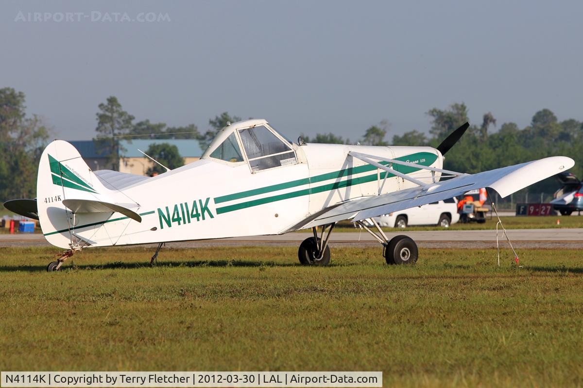 N4114K, 1966 Piper PA-25-235 C/N 25-4043, At 2012 Sun N Fun