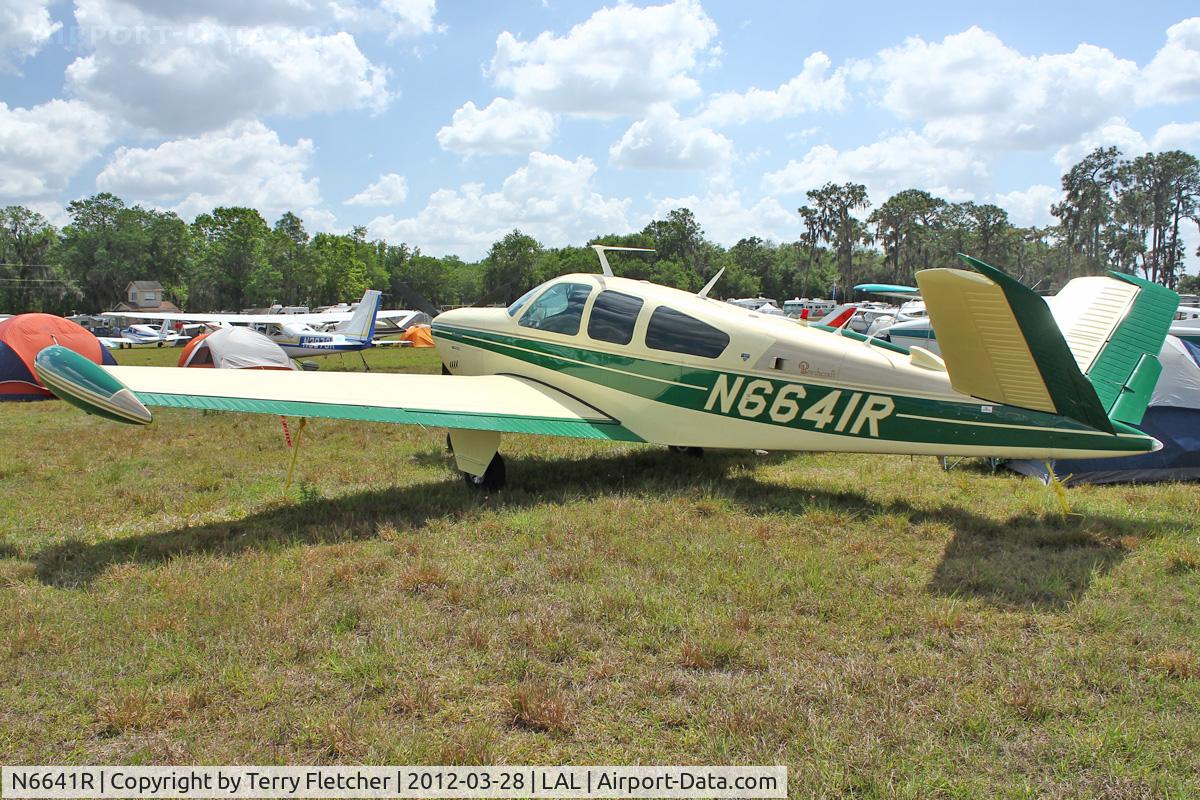 N6641R, 1979 Beech V35B Bonanza C/N D-10230, At 2012 Sun N Fun