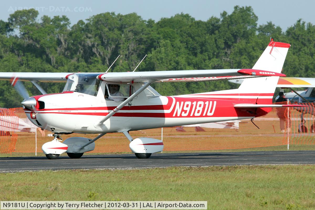 N9181U, 1976 Cessna 150M C/N 15078132, At 2012 Sun N Fun