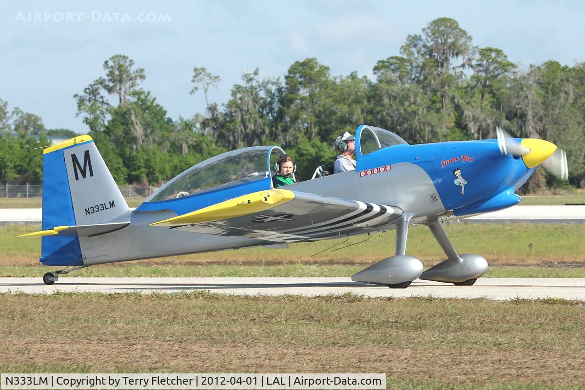 N333LM, Vans RV-8 C/N 82962, At 2012 Sun N Fun