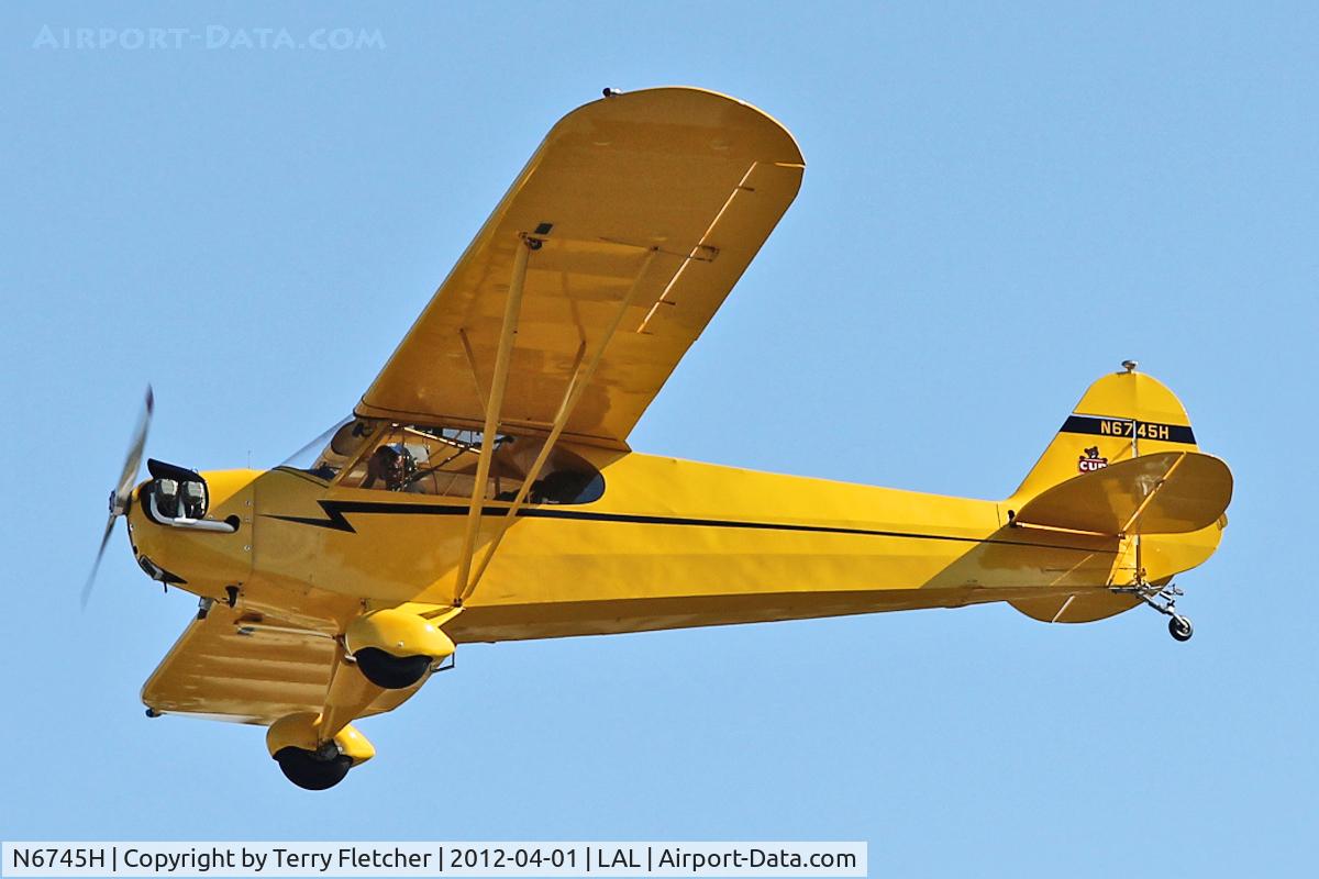 N6745H, 1946 Piper J3C-65 Cub C/N 19958, At 2012 Sun N Fun