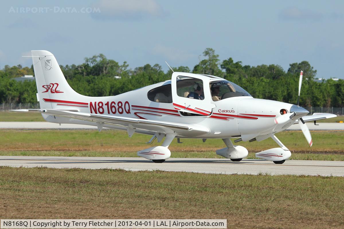 N8168Q, 2004 Cirrus SR22 C/N 0805, At 2012 Sun N Fun