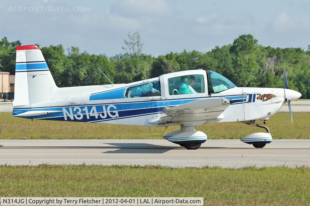 N314JG, Grumman American AA-5B Tiger C/N AA5B-0083, At 2012 Sun N Fun