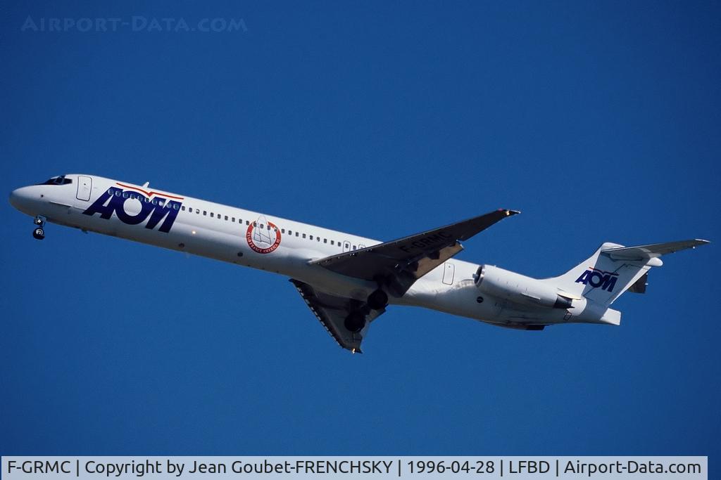 F-GRMC, 1994 McDonnell Douglas MD-83 (DC-9-83) C/N 53466, AOM landing 23 from Monastir
