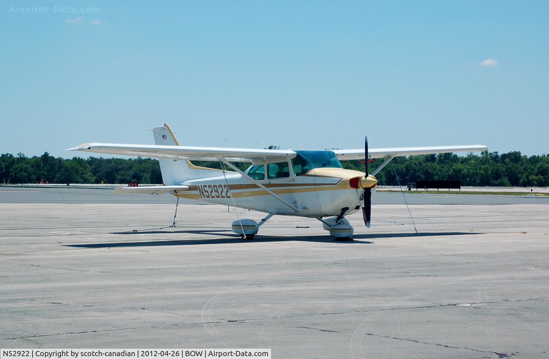 N52922, 1981 Cessna 172P C/N 17274635, 1981 Cessna 172P N52922 at Bartow Municipal Airport, Bartow, FL