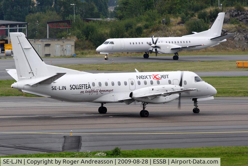 SE-LJN, 1988 Saab 340A C/N 340A-114, NextJet 2N499 to Östersund