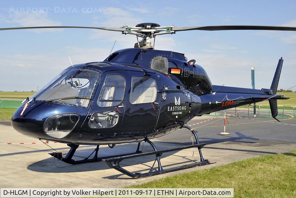 D-HLGM, 1990 Aerospatiale AS-355F Ecureuil 2 C/N 5439, at Niederstetten