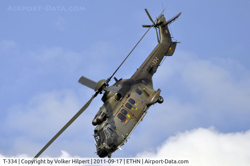 T-334, 2001 Eurocopter AS-532UL Cougar C/N 2534/MIS019, at Niederstetten
