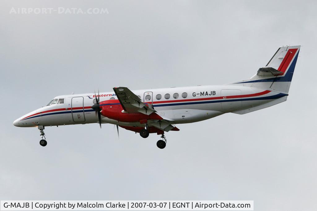 G-MAJB, 1993 British Aerospace Jetstream 41 C/N 41018, British Aerospace Jetstream 41, Newcastle Airport, March 2007.