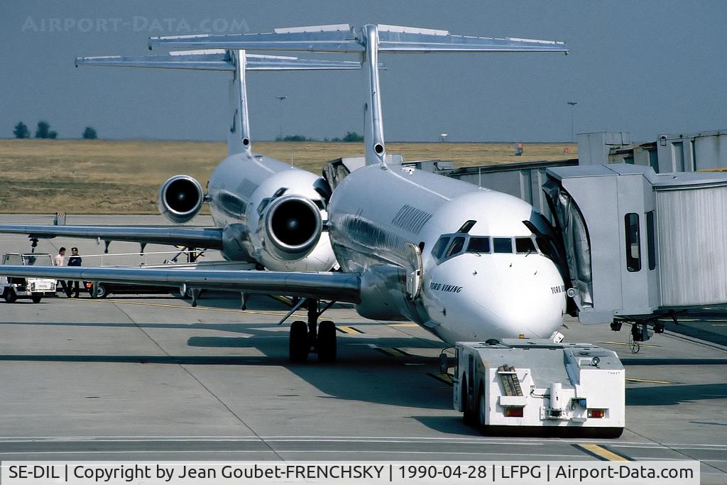 SE-DIL, 1989 McDonnell Douglas MD-82 (DC-9-82) C/N 49913, TORD VIKING