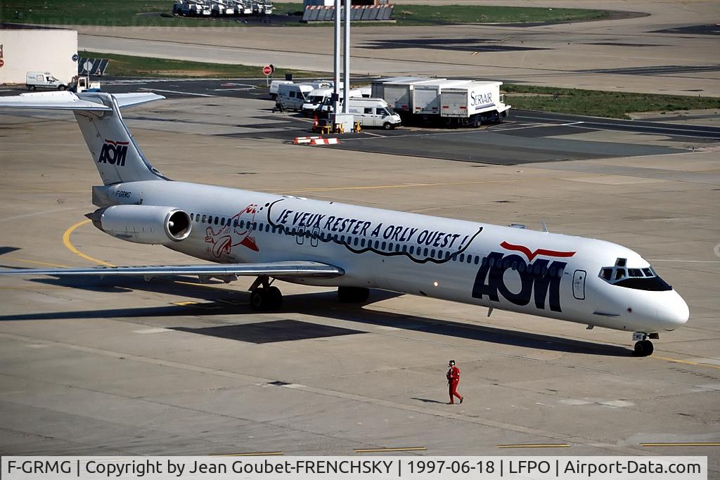 F-GRMG, 1994 McDonnell Douglas MD-83 (DC-9-83) C/N 53464, AOM French Airlines 