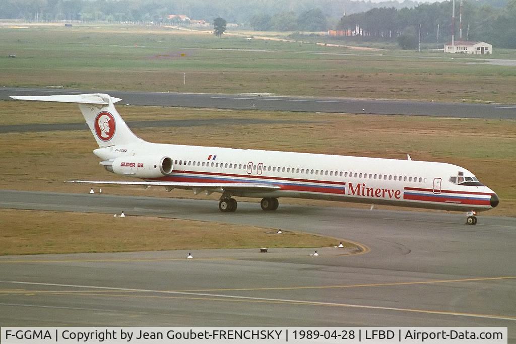 F-GGMA, 1986 McDonnell Douglas MD-83 (DC-9-83) C/N 49399, MINERVE