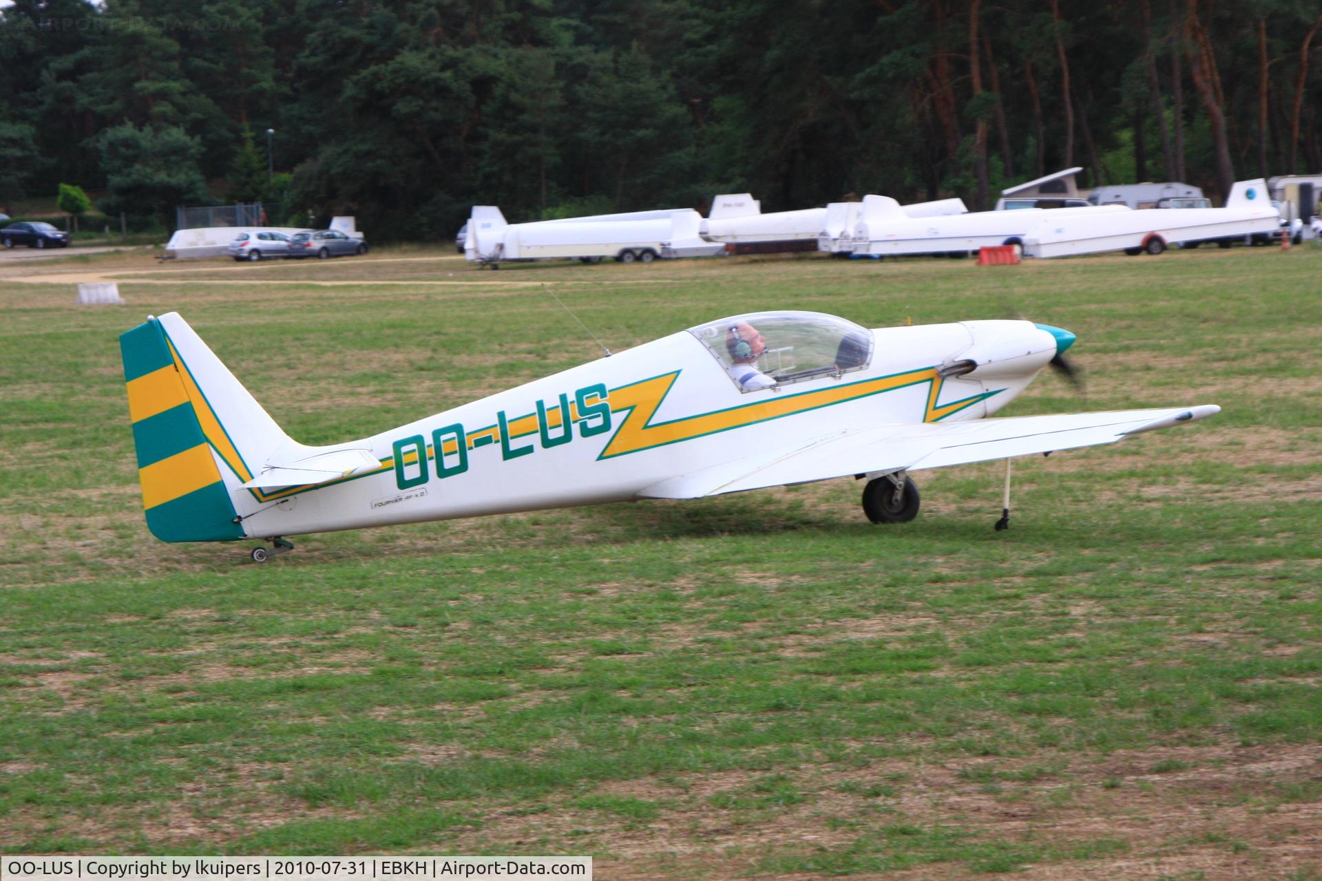 OO-LUS, Sportavia-Putzer Fournier RF-4D C/N 4036, At The Keiheuvel Fly-in 2010