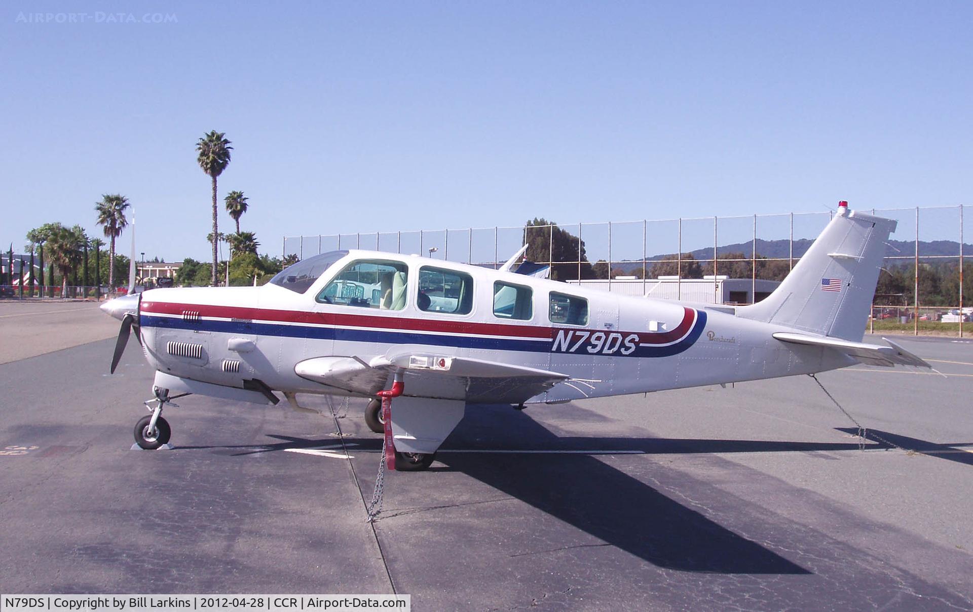 N79DS, 1982 Beech B36TC Bonanza C/N EA-326, In for the BPPP.
