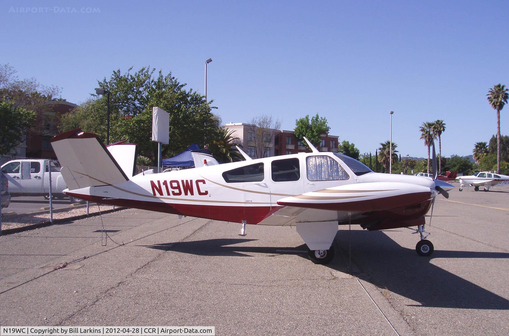 N19WC, 1969 Beech V35A Bonanza C/N D-8998, In for the BPPP.