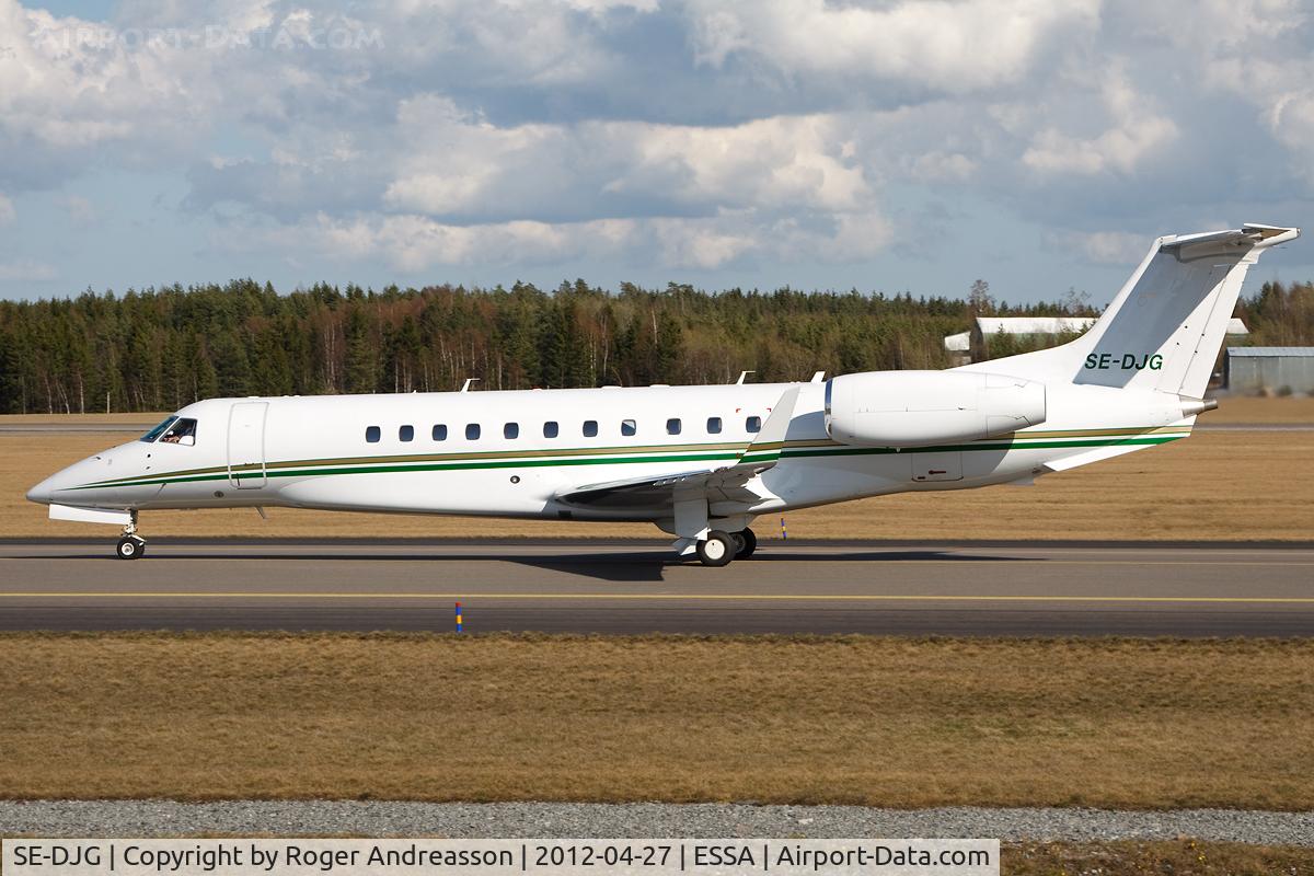 SE-DJG, 2008 Embraer EMB-135BJ Legacy C/N 14501042, EFS European Flight Service