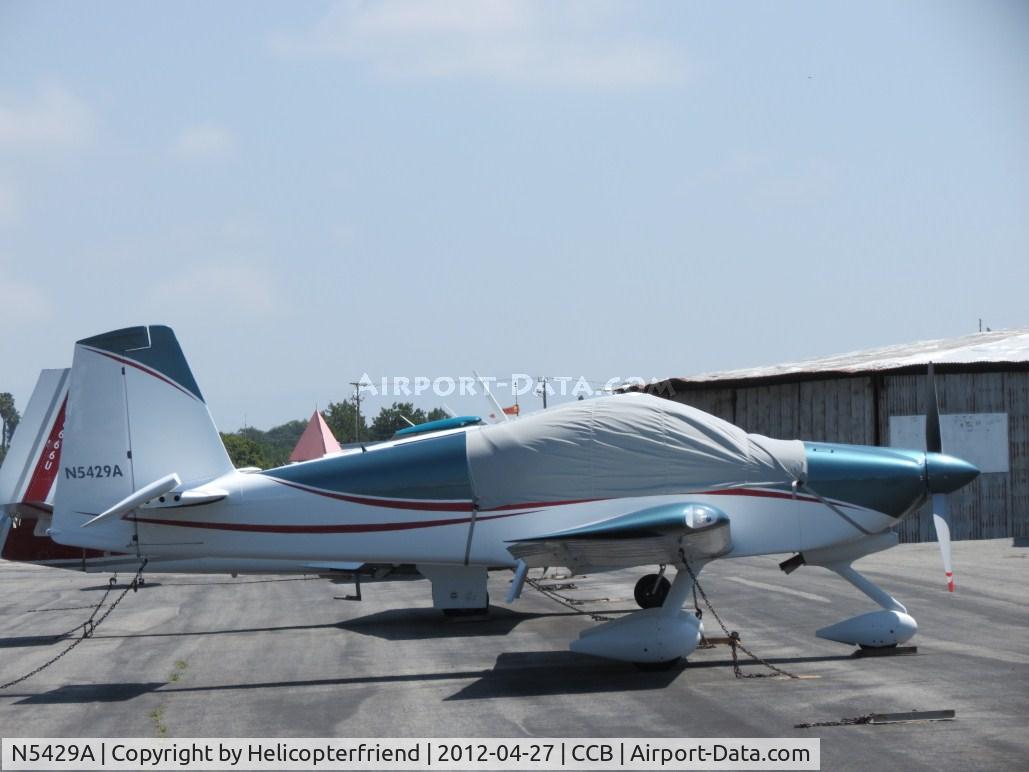 N5429A, 2008 Vans RV-9A C/N 91212, Parked in transient parking