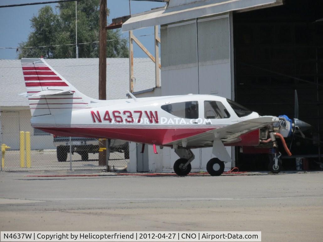 N4637W, 1977 Rockwell International 112TCA Commander C/N 13167, Made it to CNO from POC