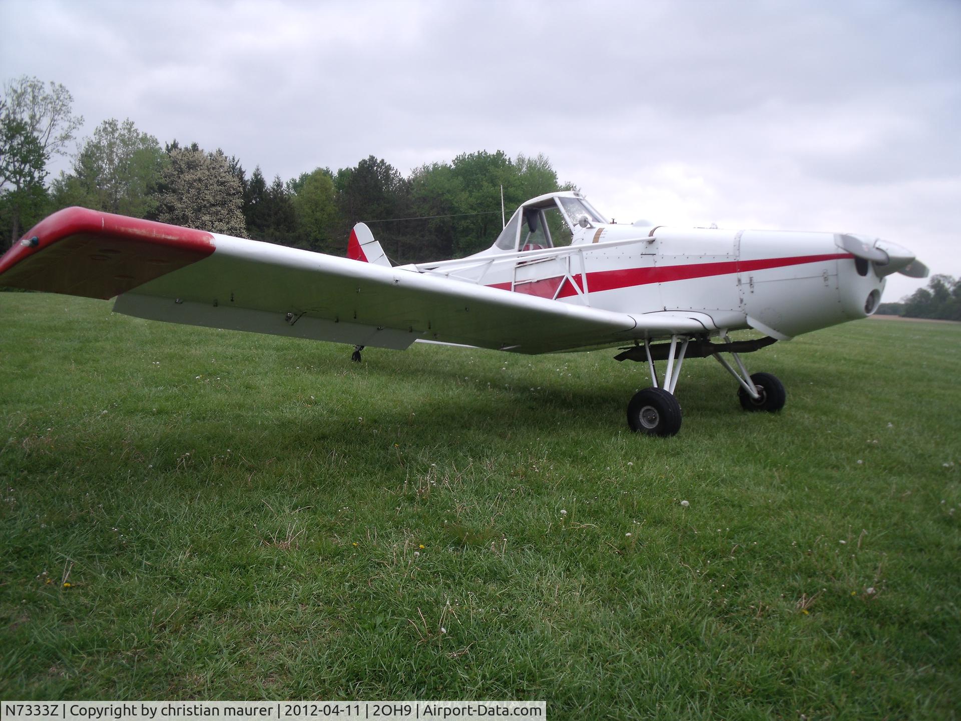 N7333Z, 1965 Piper PA-25-235 Pawnee C/N 25-3281, pa-25