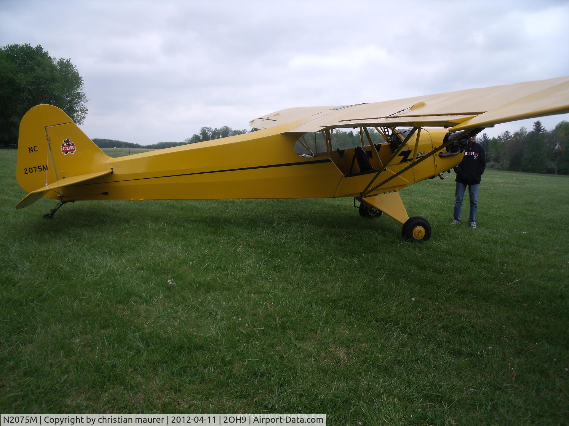 N2075M, 1946 Piper J3C-65 Cub Cub C/N 20858, piper cub