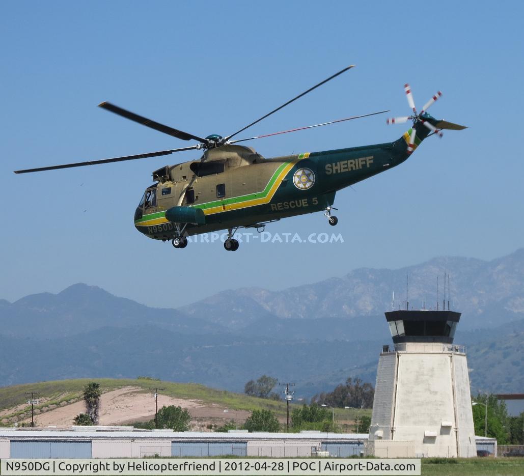 N950DG, Sikorsky UH-3H Sea King C/N 149724, LA County Sheriff 
