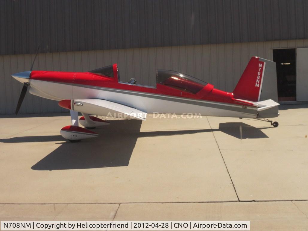 N708NM, Harmon Rocket C/N 4248, Parked by the hanger