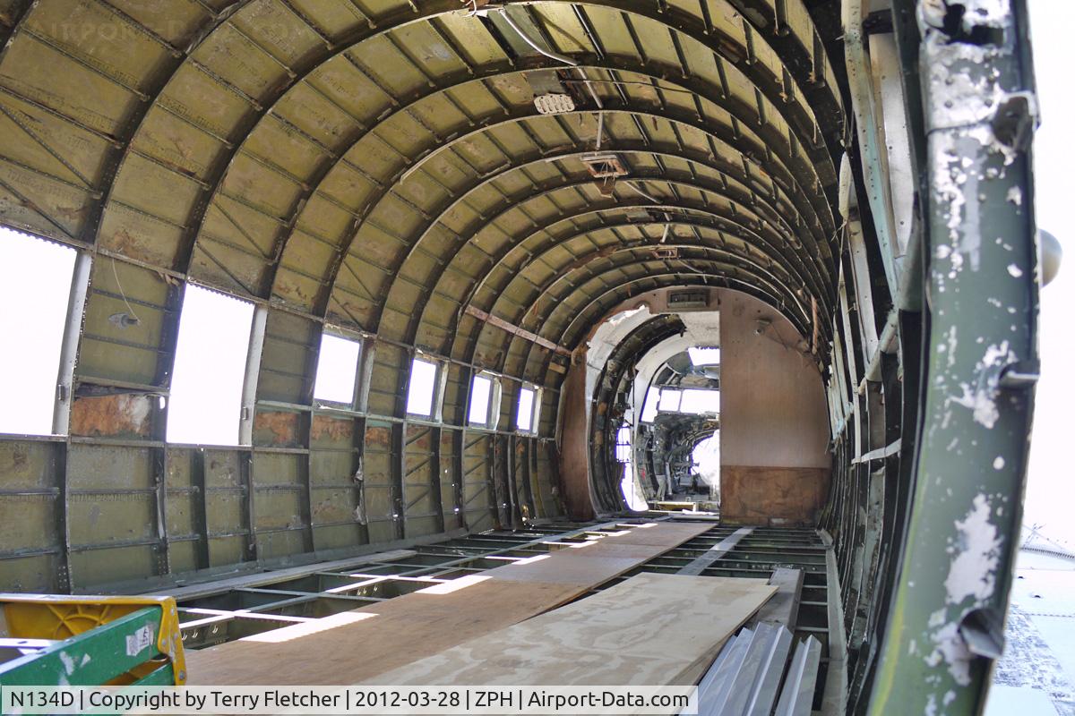 N134D, 1942 Douglas DC-3 C/N 11731, Project to restore the former USAF 42-68804 DC3 - that also operated for American and Ozark Airlines
