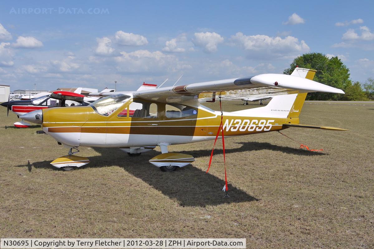 N30695, 1969 Cessna 177B Cardinal C/N 17701409, At Zephyrhills Municipal Airport, Florida