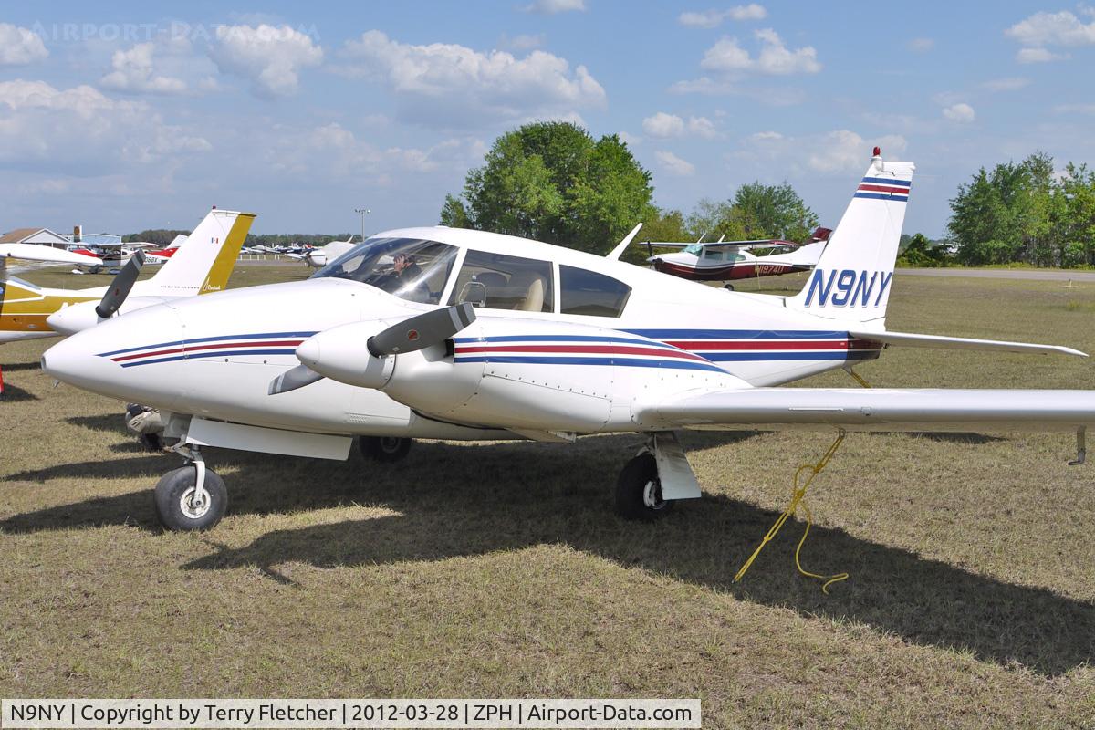N9NY, 1965 Piper PA-30 Twin Comanche C/N 30-739, At Zephyrhills Municipal Airport, Florida