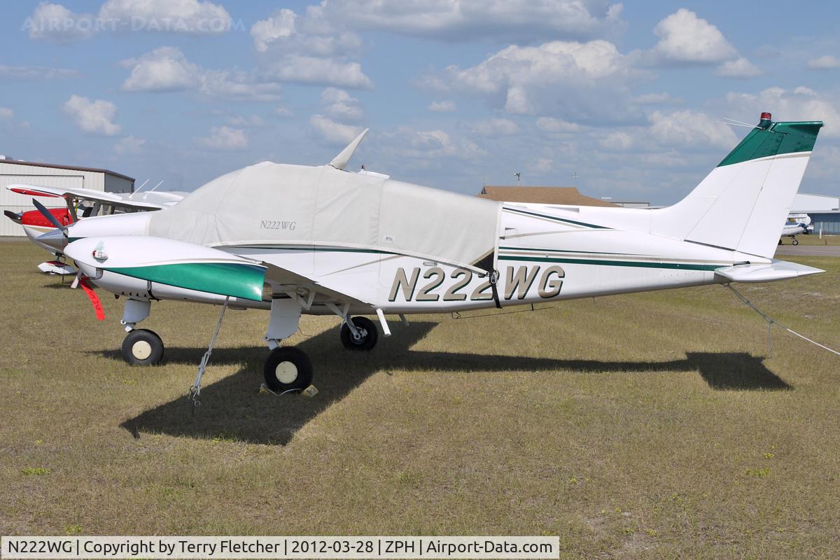 N222WG, 1978 Beech C23 Sundowner 180 C/N M-2092, At Zephyrhills Municipal Airport, Florida