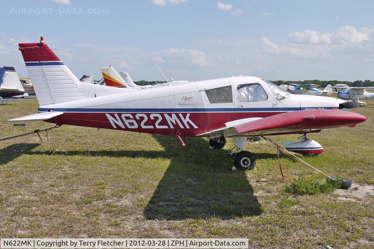 N622MK, 1967 Piper PA-28-235 C/N 28-10899, At Zephyrhills Municipal Airport, Florida