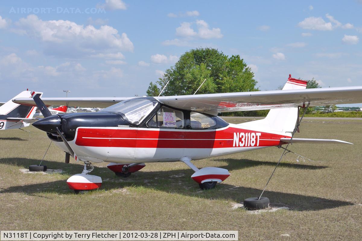 N3118T, 1967 Cessna 177 Cardinal C/N 17700418, At Zephyrhills Municipal Airport, Florida